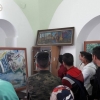 Palestine Polytechnic University (PPU) - زيارة لطلبة التصميم الداخلي فصل أول شعبة (4) إلى مقر نقابة الفنانيين التشكيليين في البلدة القديمة - طلعة ابو حديد.