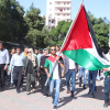 Palestine Polytechnic University (PPU) - تثبيت سارية للعلم الفلسطيني فوق مبنى منيب المصري للابداع والتميز، في ذكرى العلم الفلسطيني 